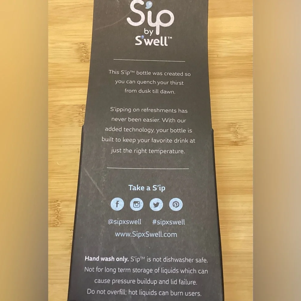 Set of 2 Sip by S’well Water Bottles - Picture 5 of 5